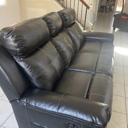 Leather Couch 