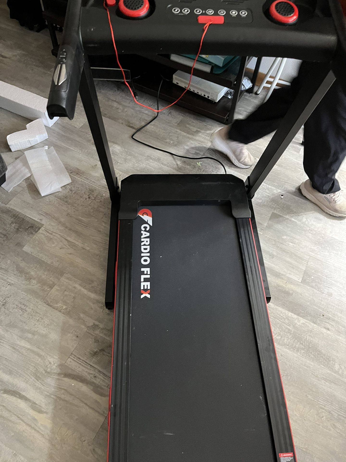 Cardio Flex,black And Red,