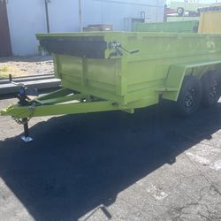 Dump trailer 5x10x3