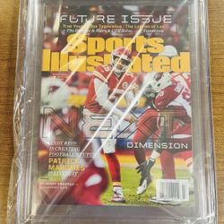 8.5 Graded Patrick Mahomes Sports Illustrated Magazine 