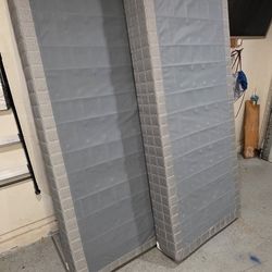 Cal King Frame and Box Spring 