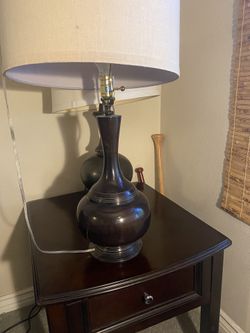 Brown lamp