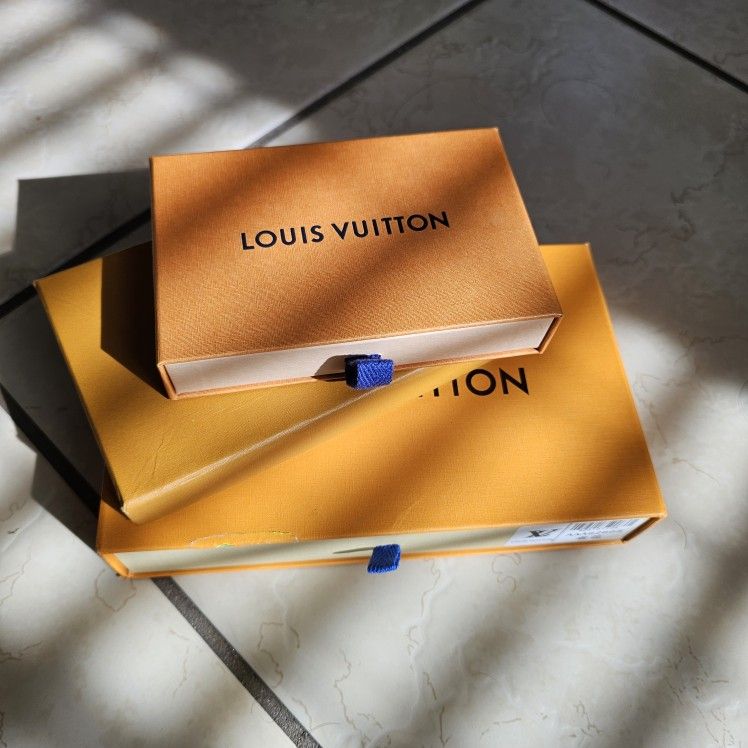 Authentic Louis Vuitton Empty Box Lot Of 3 With Dust Bags