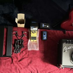 Electric Guitar And Equipment For Sale!