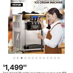 Brand New  Ice Cream Machine Counter Top 