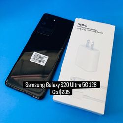Deals : Samsung Galaxy S20 Ultra 5G 128 gb 