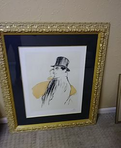 Framed artwork