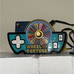 Wheel of Fortune Plug N Play TV Game, 2005 Jakks Pacific