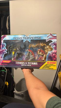 Monsterverse Titans Vs Titans 5 Figures