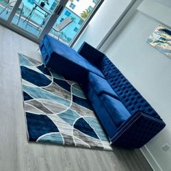 Blue Sofa 