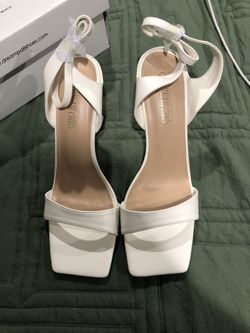White Heels Size 8.5 (pickup Only) 