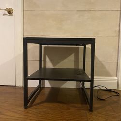 Side Table With Outlet (20”x20”)