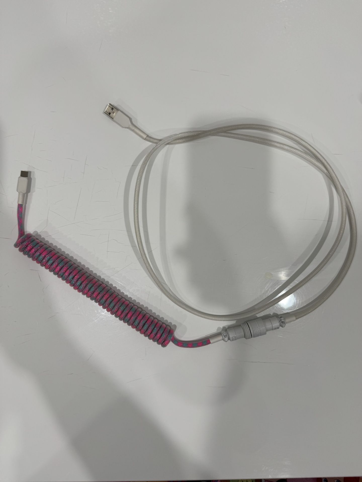 Coiled Keyboard Cable Custom