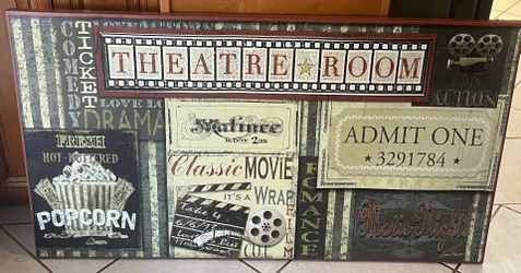 Movie Theater Wall Decir