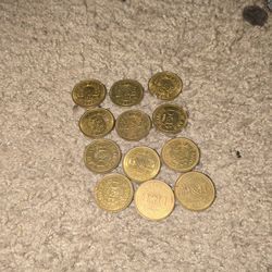 1996 Dave and buster tokens