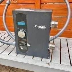 New Raypak E3T 5.5KW 18,767 BTU Digital Pool and Spa Heater