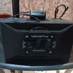VACO PRO KARAOKE DUAL. WITH MICROPHONE AND POWER ADAPTER
