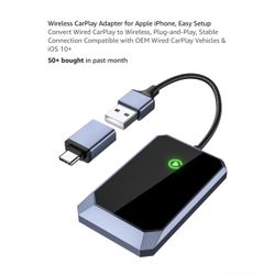Brand new Wireless CarPlay Adapter for Apple iPhone