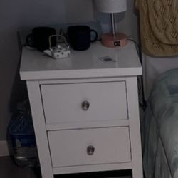 Small White Nightstand