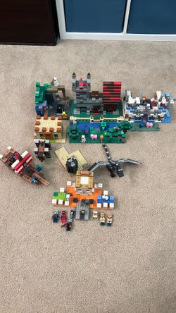 Lego set Minecraft