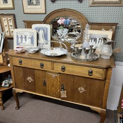 Antique Oak Sideboard