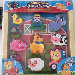 Farm Animals Chunky Puzzle 