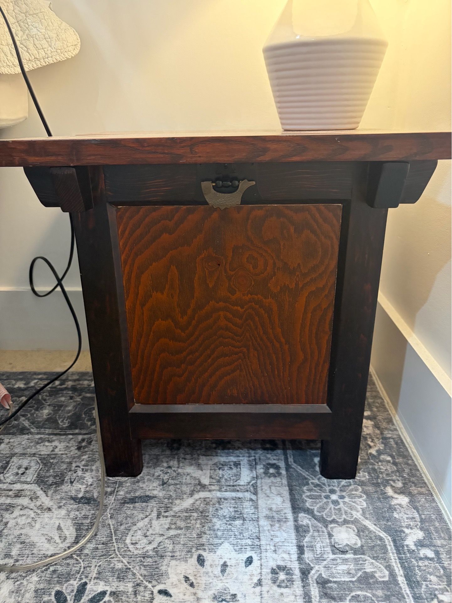 Asian antique side table