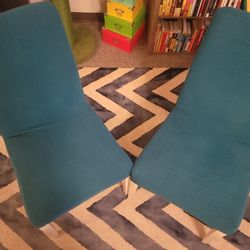 Set Of Two Ikea Chairs With Covers