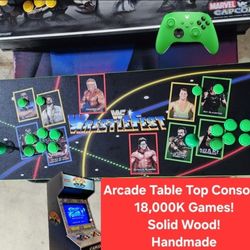 WWF / WWE Wrestlefest Arcade Table Top Console NOT Pandoras Box Hulk Hogan
