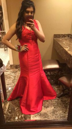 Stunning Red Carpet Style Mermaid Prom Dress
