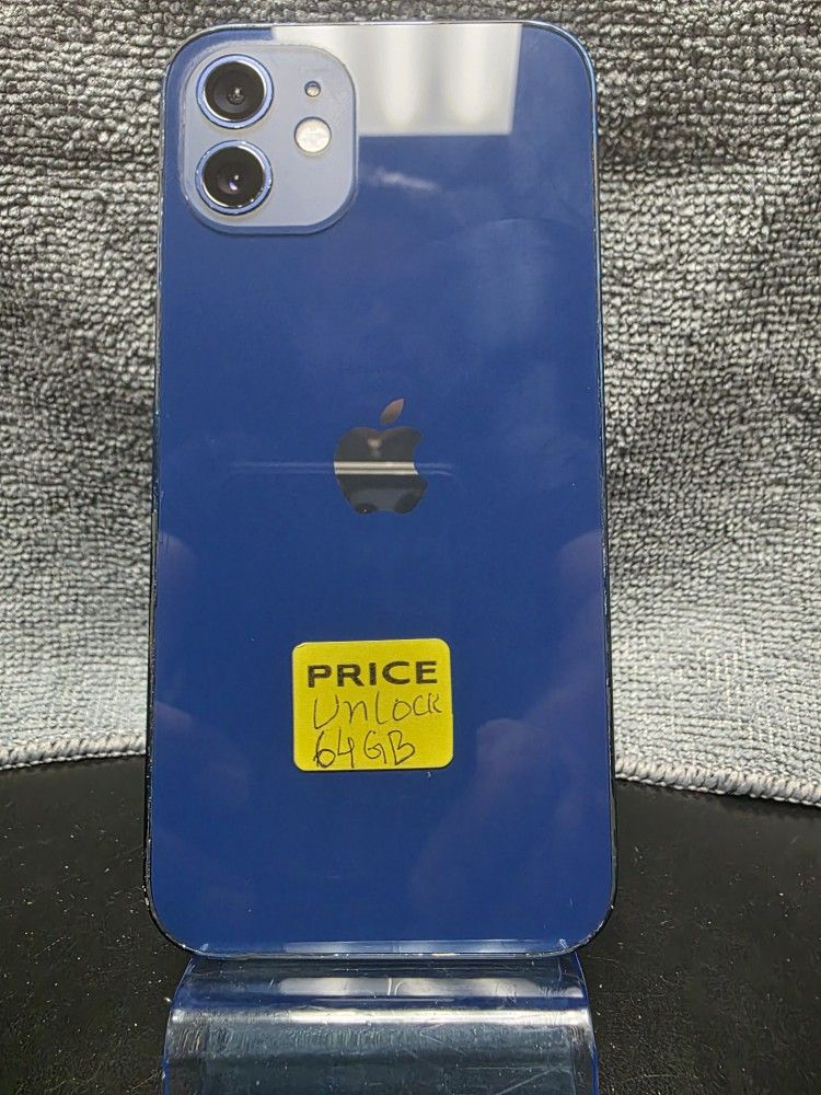 Apple iPhone 12 64gb. ( Unlocked Cellphone )