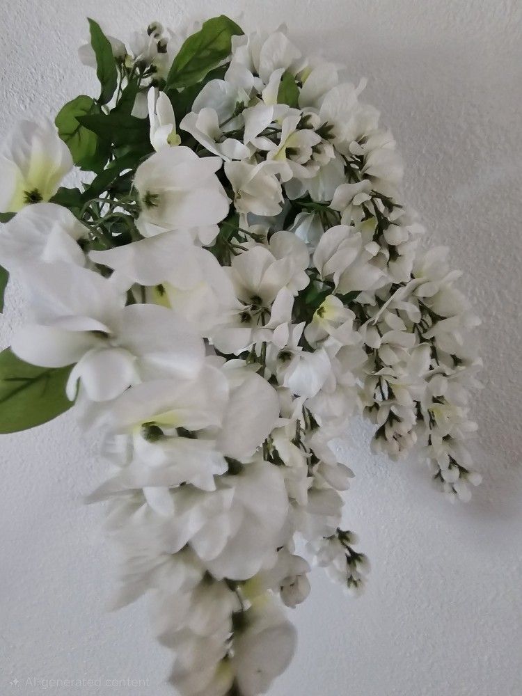 2 White Wisteria Bushes by Ashland