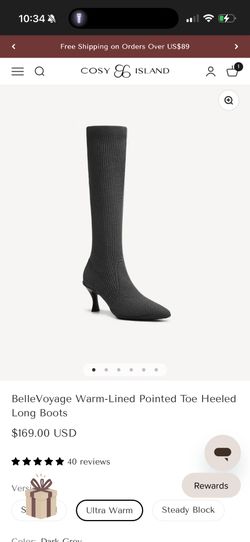 Long Sleeve Boot  Cosy Island Women