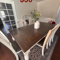 Dinning Table With 5 Chairs