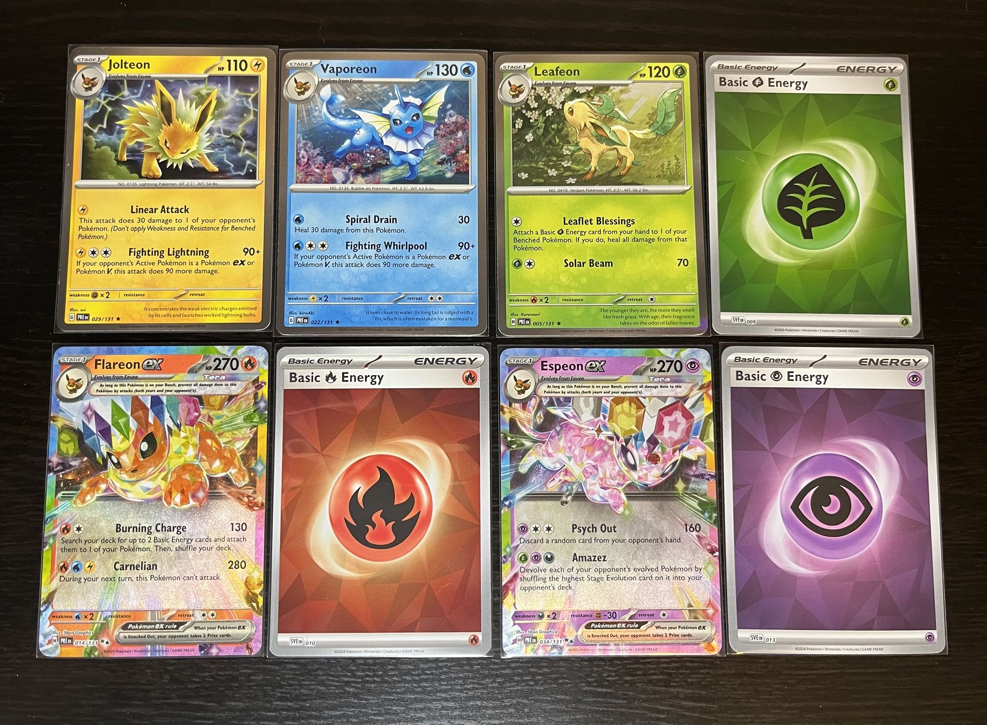 Prismatic Evolutions Pokemon Cards - Lot