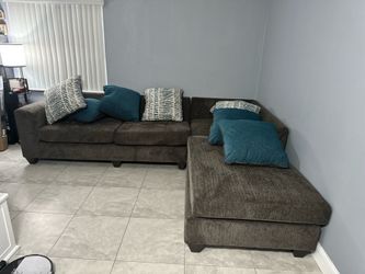 Grey sofa