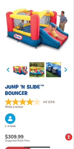 Little Tikes Jumpi’n Slide Bounce House