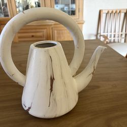 “Flora Bunda “ Loop Ceramic Watering Can/Decor