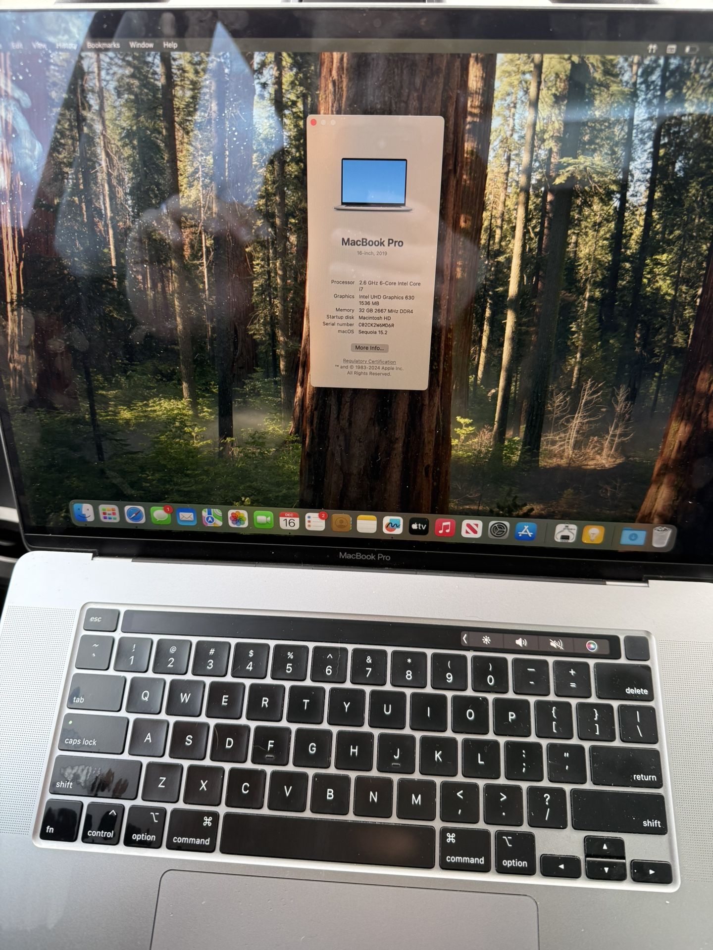 2019 MacBook Pro 16 Inch