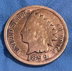 1899 Indian Head Cent. $2,273.00