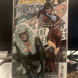 Jackpot & Black Cat #1 - Adam Hughes Cover