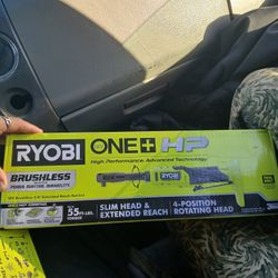 RYOBI 18V BRUSHLESS 3/8" WRENCH & BATTERY WITH CHARGER