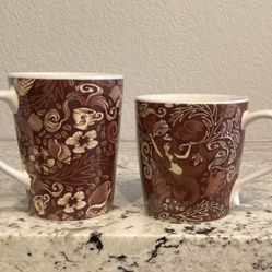 Starbucks 35th Anniversary Coffee Mug Cup 2007 2008 Brown Copper Design Siren Mascot Mermaid Logo 