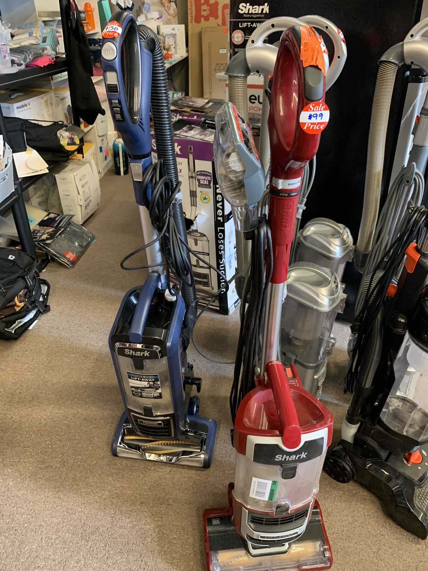 Vacuum cleaners $45 -$150