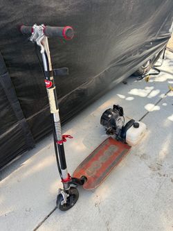 Goped Sport gsr25 hard tire chain drive gas scooter