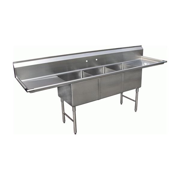 Stainless Steel 3 Compartment Industrial Sink For Sale In Corona Ca Offerup