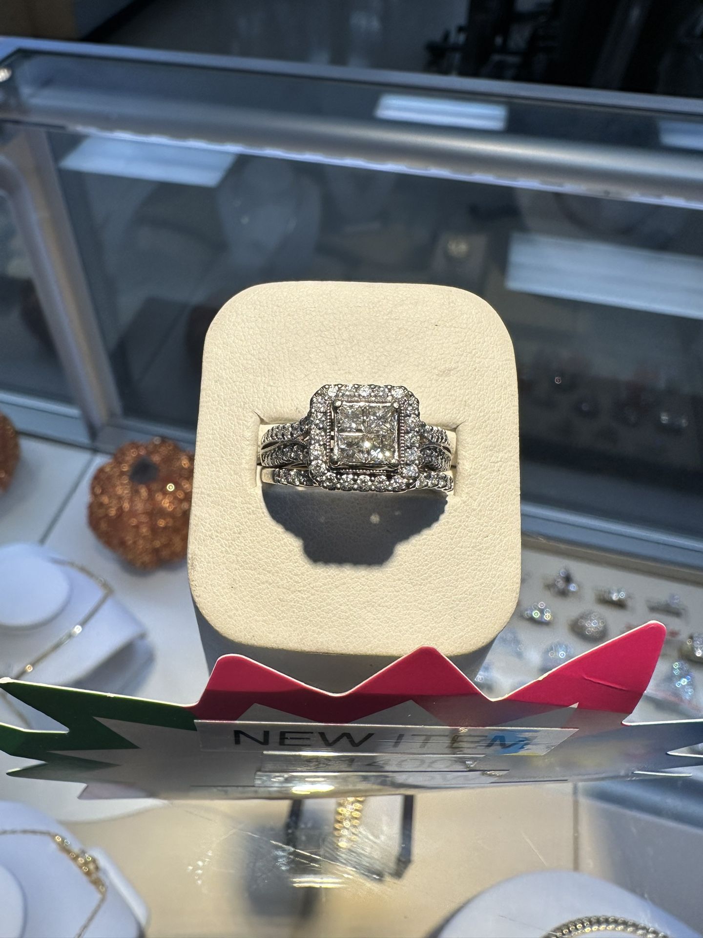 Cluster Diamond Ring