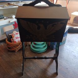 Vintage antique Sewing box