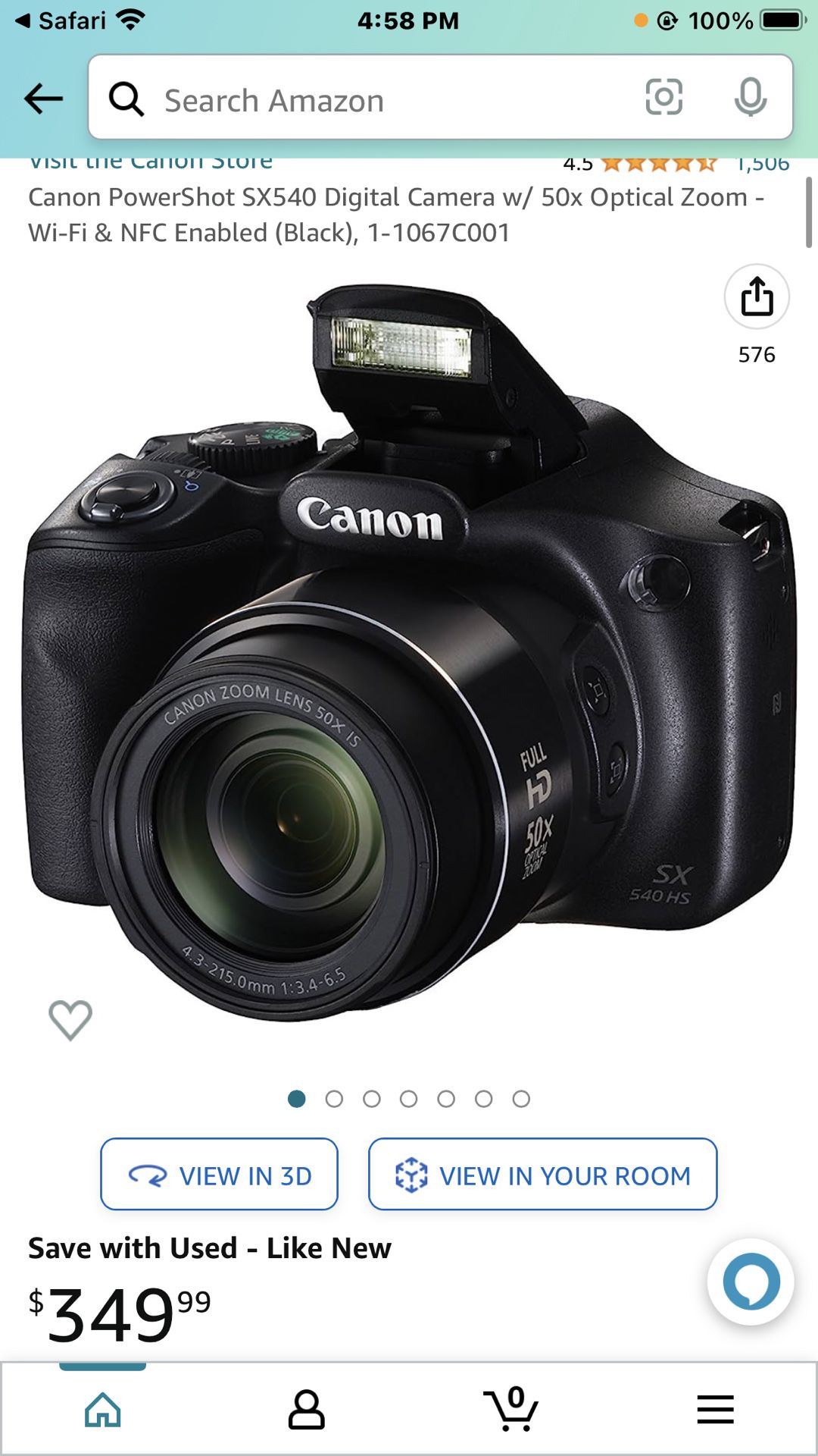 Canon Power Shot  Sx540