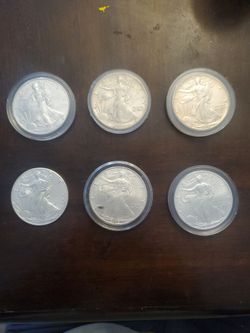 American Silver Eagles